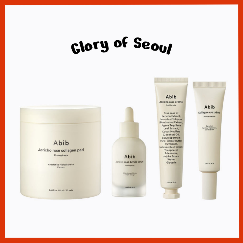 Abib Jericho Rose Collection | Serum / Eye Cream / Skin Pad / Cream
