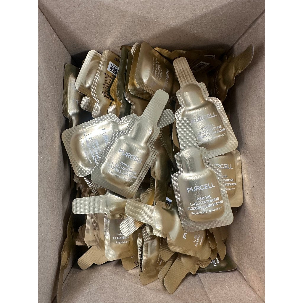 PURCELL Highdose SAMPLE SET, 1ml Each * 3Types (Pixcell Biom™, Peptide Formula, L-Glutathione Liposome)