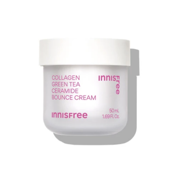 Innisfree Collagen Green Tea Ceramide Bounce Cream 50ml