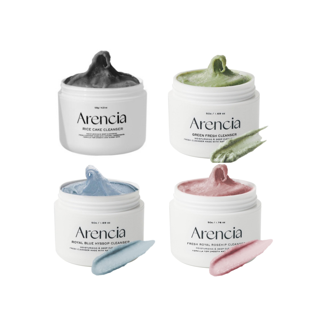 Arencia Fresh Rice Cake Cleanser 4Type