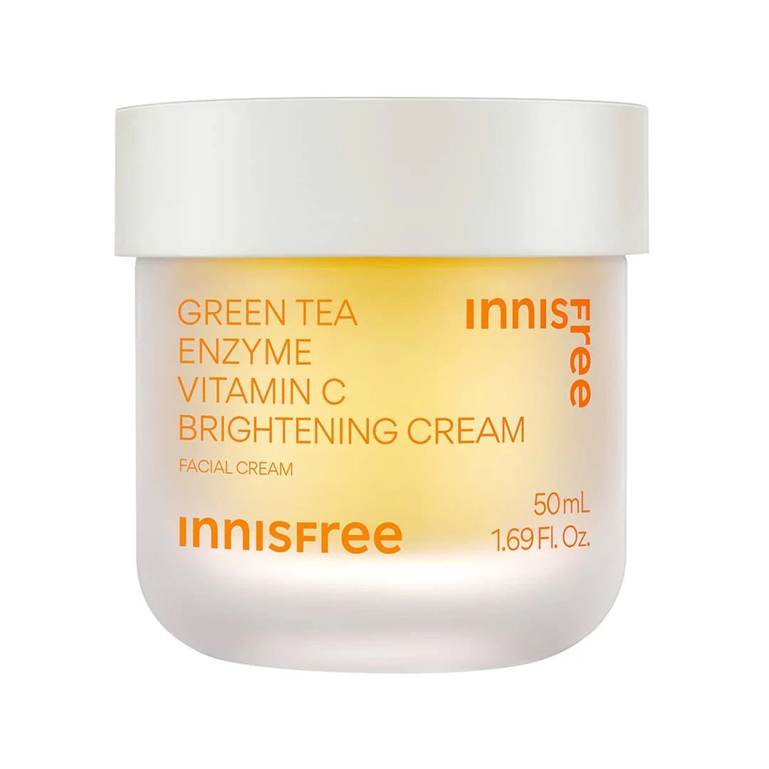 Crema iluminadora Innisfree con vitamina C y enzimas de té verde 50ml