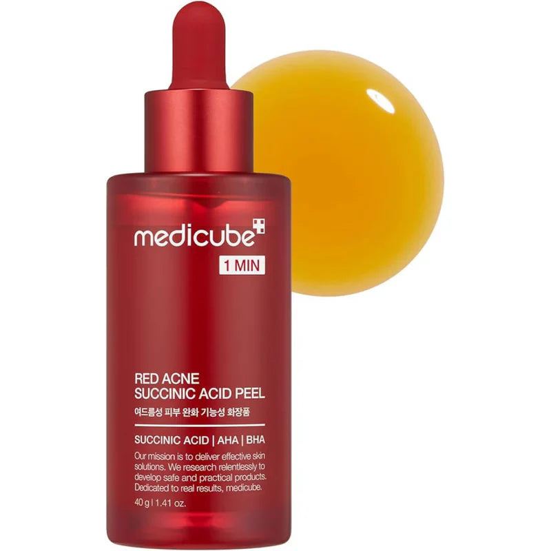 Peeling de Ácido Succínico MEDICUBE para Acne Vermelha 40g
