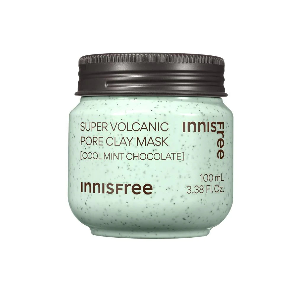 Innisfree Super Volcanic Pore Clay Mask - Cool Mint Chocolate 100ml