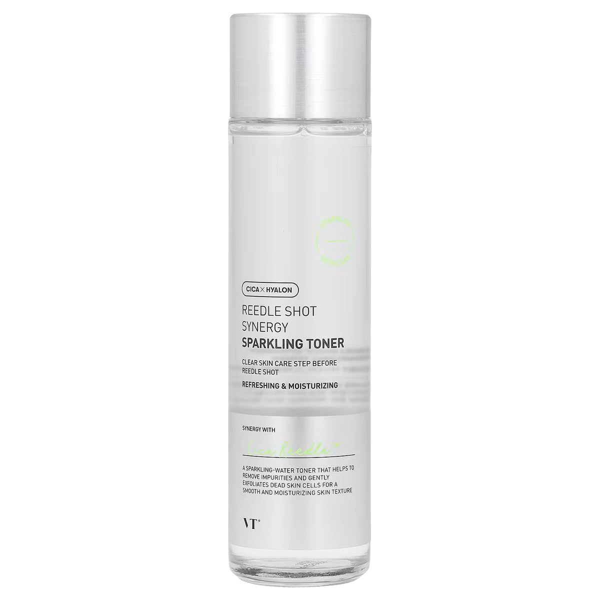 VT Reedle Shot Synergy Sparkling Toner 150ml (2 Types) │ No Reedle / Reedle Added