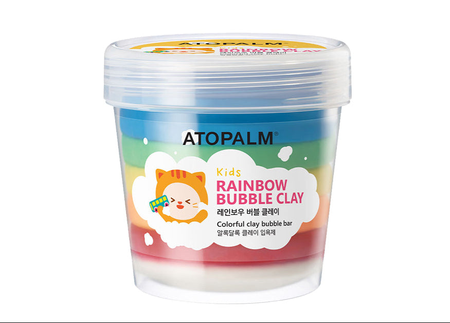 Atopalm Kids Rainbow Bubble Clay 210g