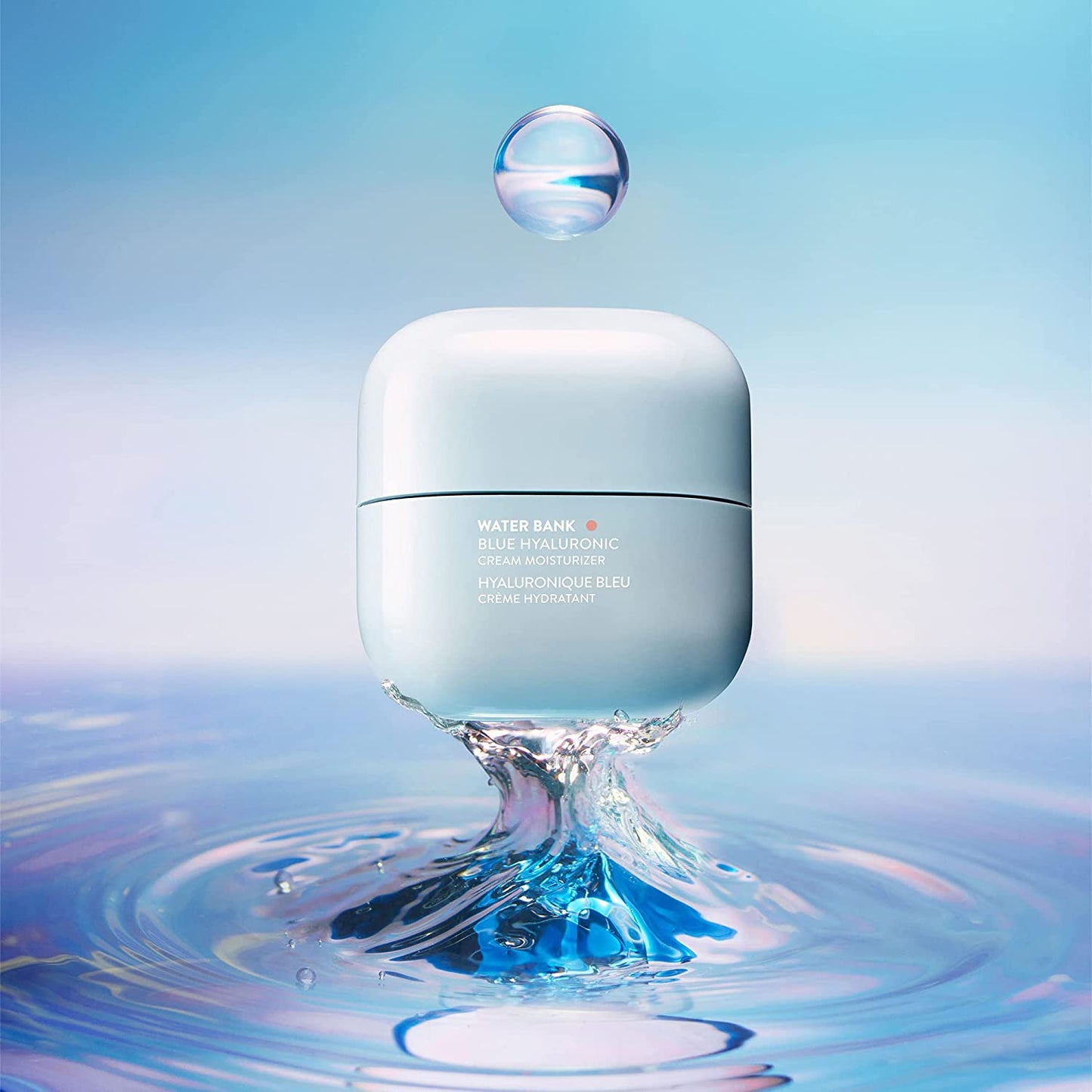 LANEIGE Water Bank Blue Hyaluronic Cream Moisturizer: Hydrate and Nourish/Soothe