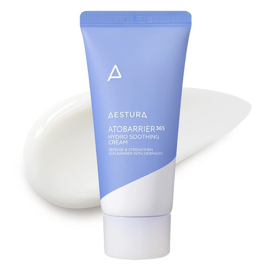 AESTURA ATOBARRIER365 CERAMIDE HYDRO SOOTHING CREAM | Lightweight Face Moisturizer for Normal to Sensitive Skin | 2.02 oz, 60ml