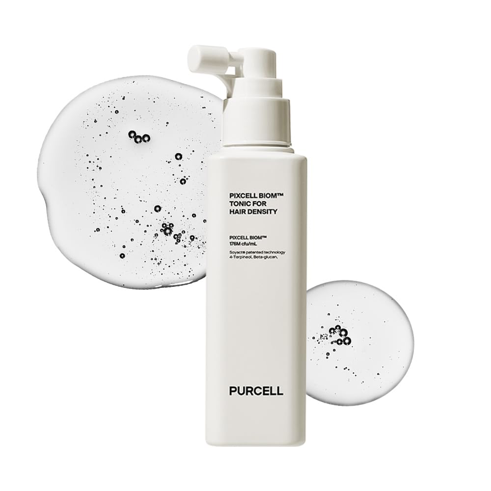 PURCELL Pixcell Biom™ Tonic for Hair Density 130ml / Pixcell Foam Scalp Barrier Shampoo 280ml (2 Options)