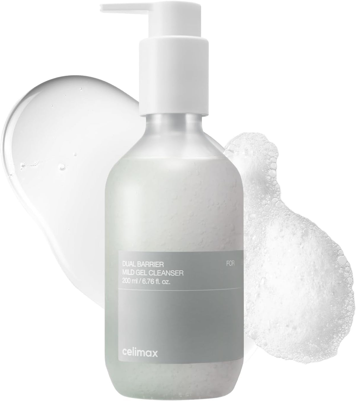 Limpiador en gel suave Dual Barrier de CELIMAX 200 ml
