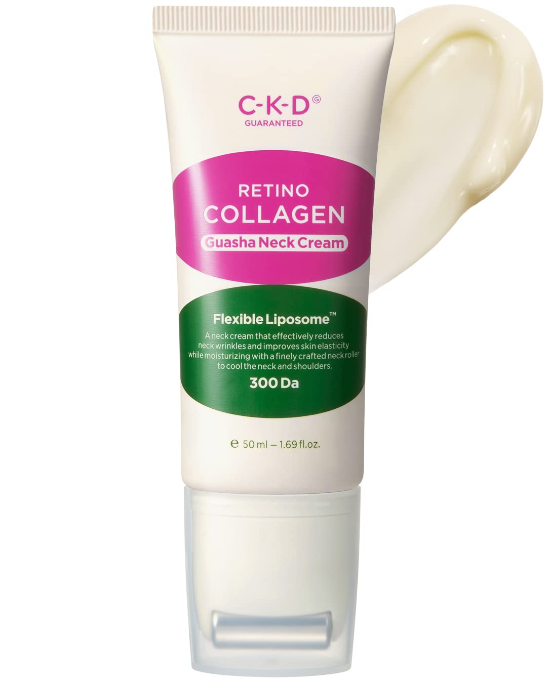 CKD Retino Collagen Low Molecular 300 Guasha Neck Cream 50mL (Product / Refill)