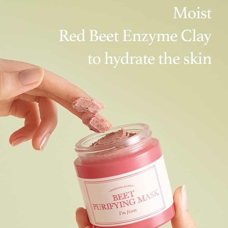 [I'M FROM] Beet Purifying Mask, Deep moisturizing wash-off clay mask