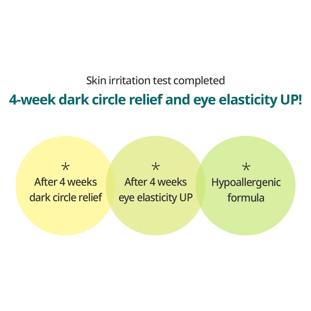 GOODAL Green Tangerine Vitamin C Eye Cream - Dark Circle Relief, Elasticity Treatment, Gentle Anti-Aging & Anti-Wrinkle Care (1.01oz)