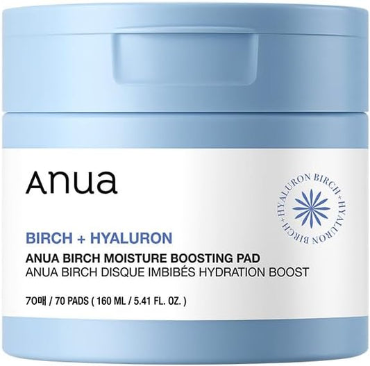 ANUA Birch Moisture Boosting Pad 70 Pads 160ml