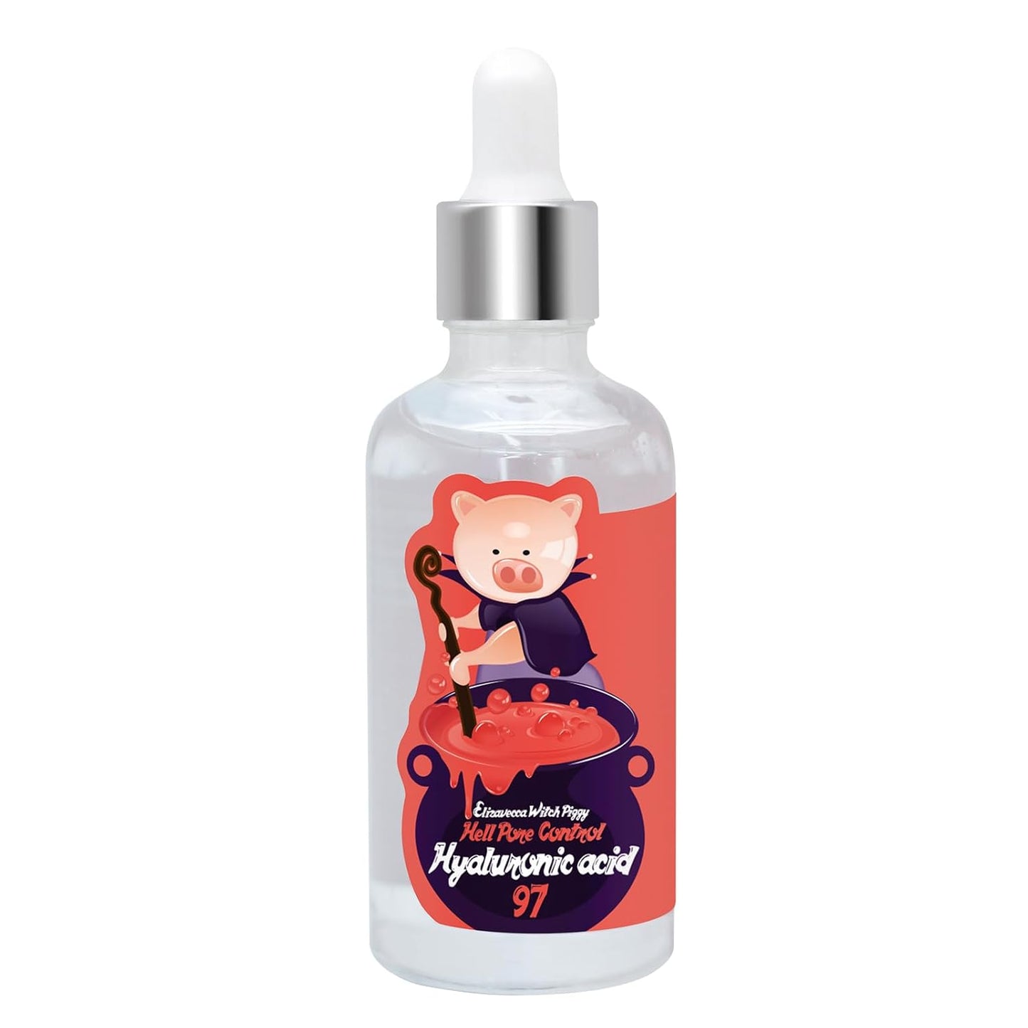 Elizavecca Witch Piggy Hell Pore Control Serum formulated with 97% Hyaluronic Acid 50ml