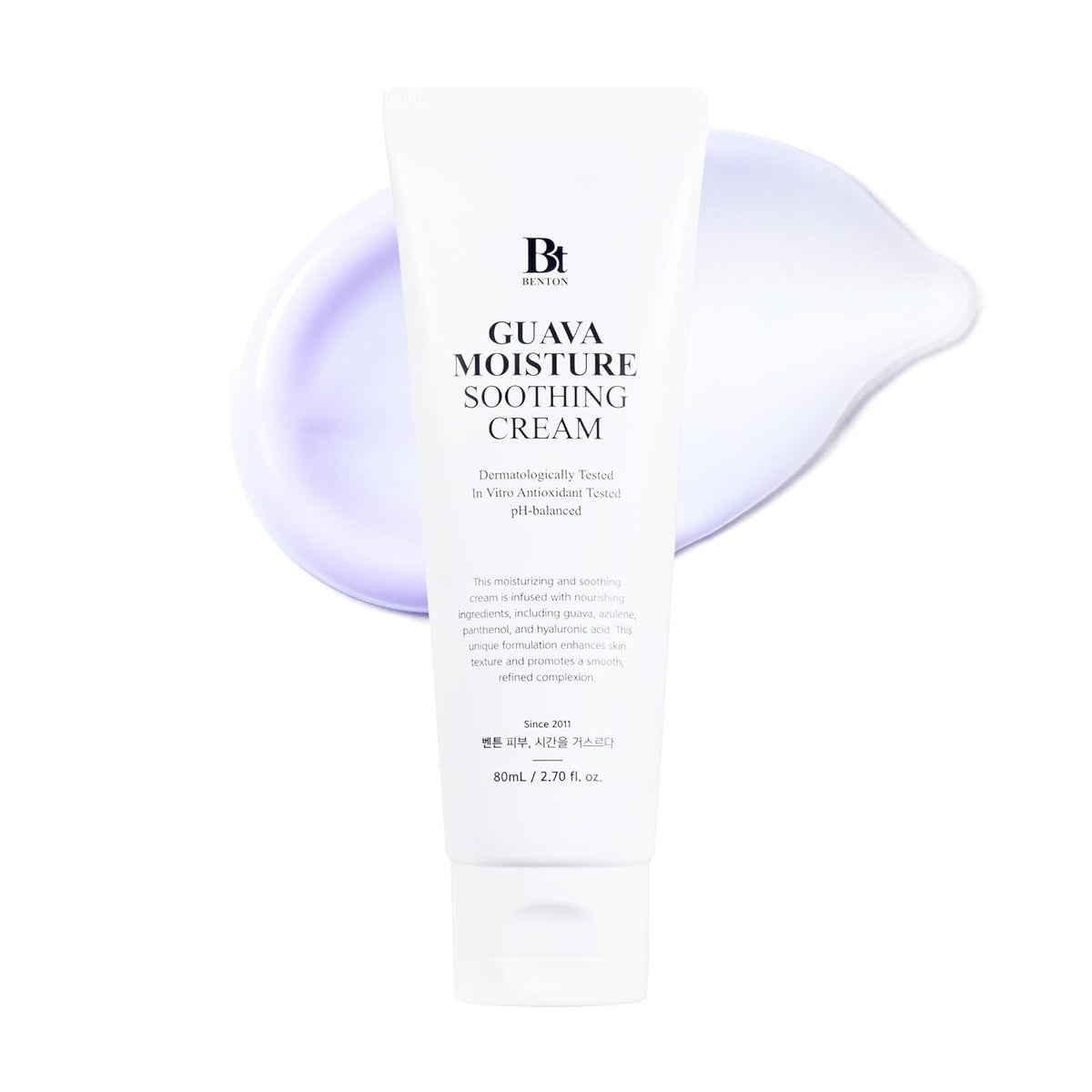 BENTON Crema Calmante e Hidratante de Guayaba 80ml