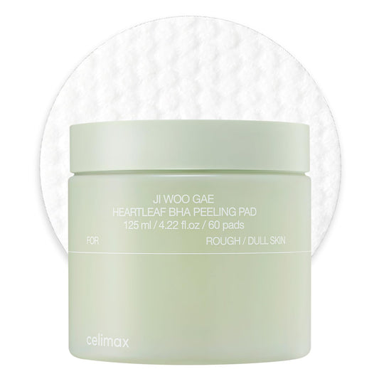 CELIMAX Ji.Woo.Gae Heartleaf BHA Peeling Pad 60 Pads 125ml
