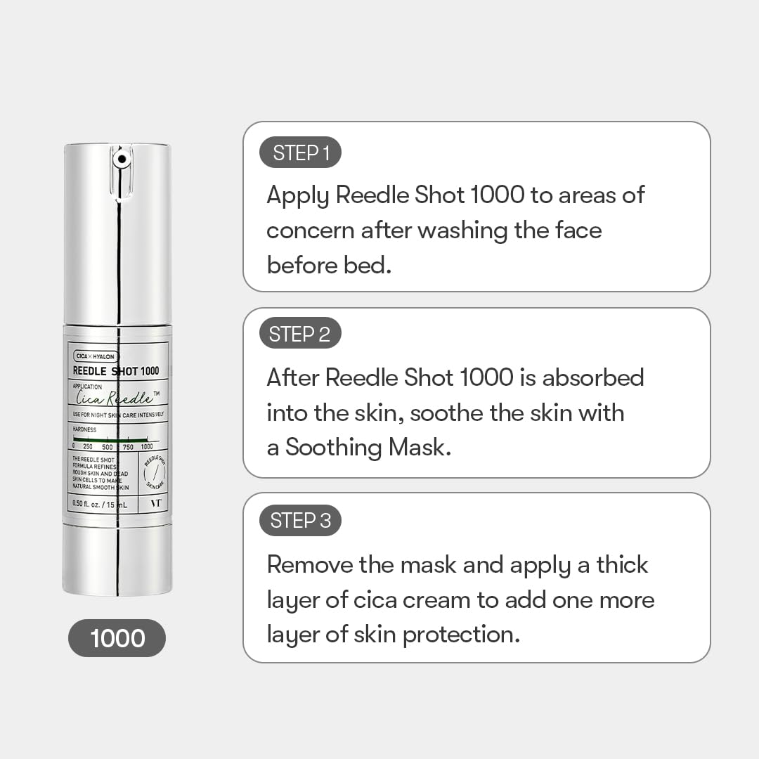 VT Reedle Shot 1000 15ml │ Skin Booster