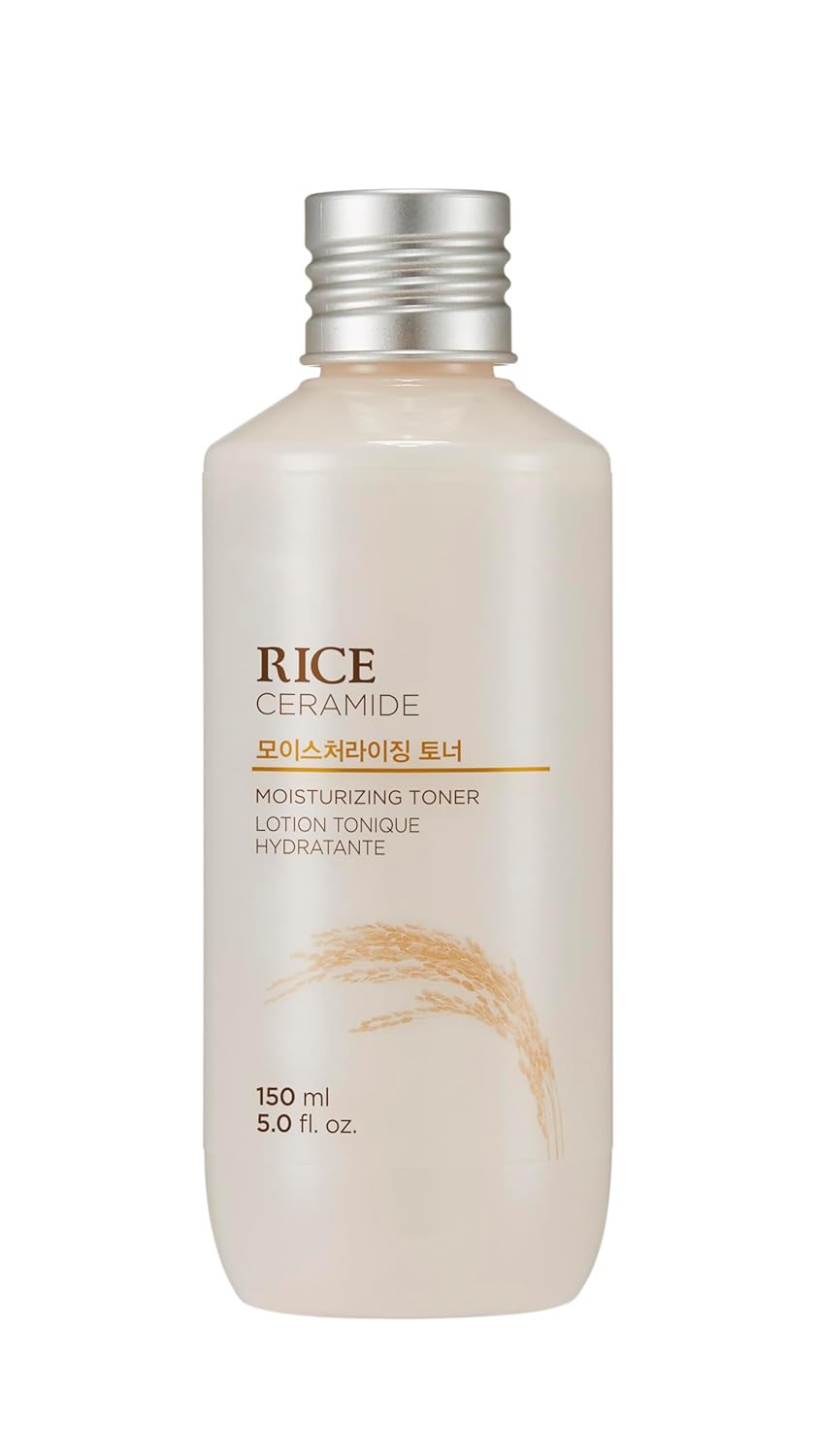 Tónico hidratante de arroz y ceramida The Face Shop, 150 ml