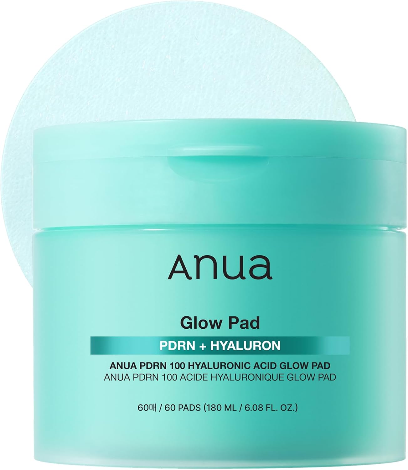 ANUA Pad Collection PDRN 100 Hyaluronic Acid Glow Pad, Niacinamide 5 TXA Brightening Pad, Azelaic 10+Hyaluron Soothing Pad, 8 Hyaluronic Acid Catechin Calming Pad (4 Options)