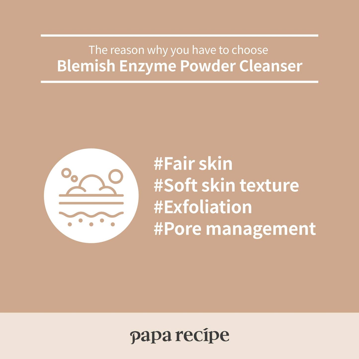 Papa Recipe Blemish Enzyme Powder Cleanser 50g