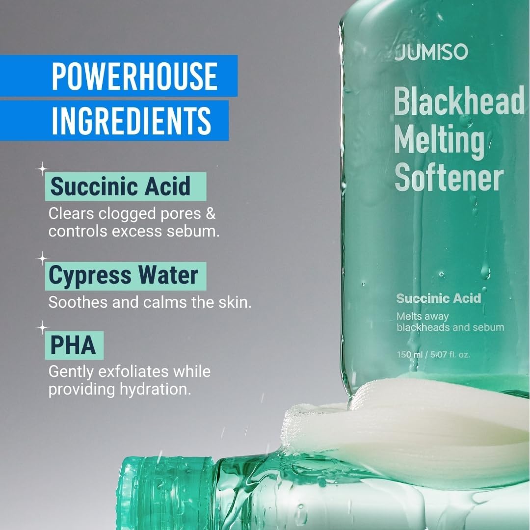 JUMISO Black Head Melting Softner Set (Softner 150ml + Cotton Pad 40Sheets)