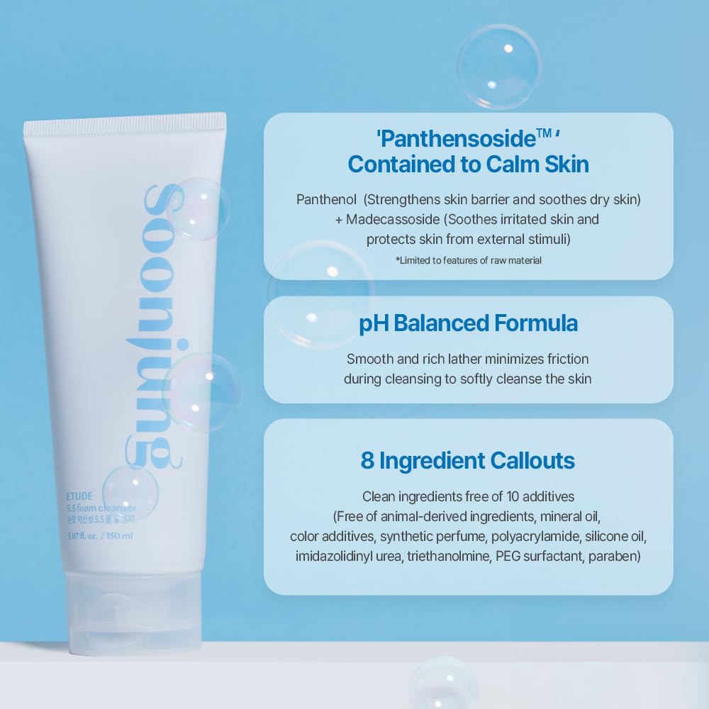 ETUDE SoonJung 5.5 Foam Cleanser 150ml