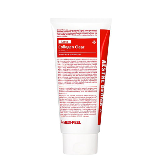MEDIPEEL Red Lacto Collagen Clear 2.0 Bouncy Skin Cleansing Foam 300ml