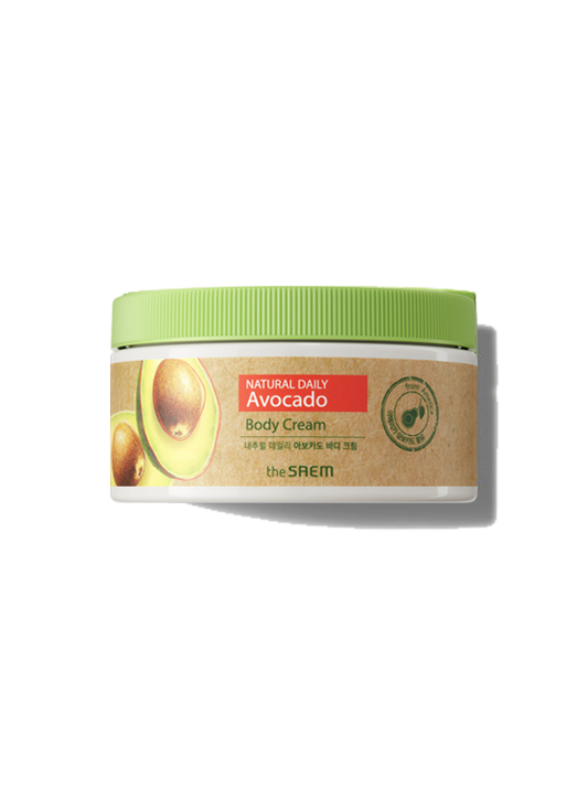 the SAEM Natural Daily Avocado Body Cream