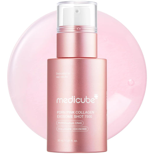 [NEW] MEDICUBE PDRN Pink Collagen Exosome Shot Ampoule (2000 / 7500), 30ml