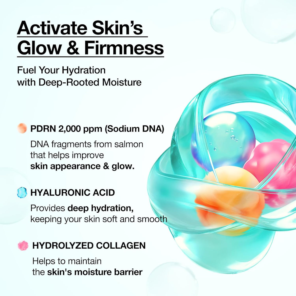ANUA PDRN Hyaluronic Acid Hydrating Capsule Mist 100ml / 30ml