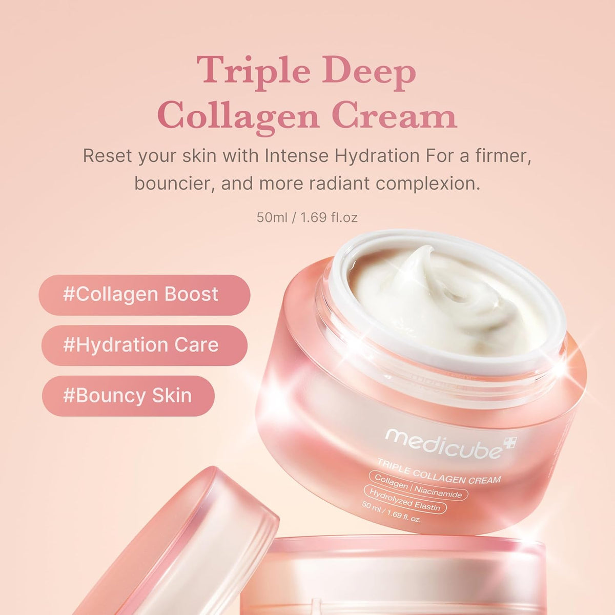 MEDICUBE Crema Triple Colágeno 4.0 50ml