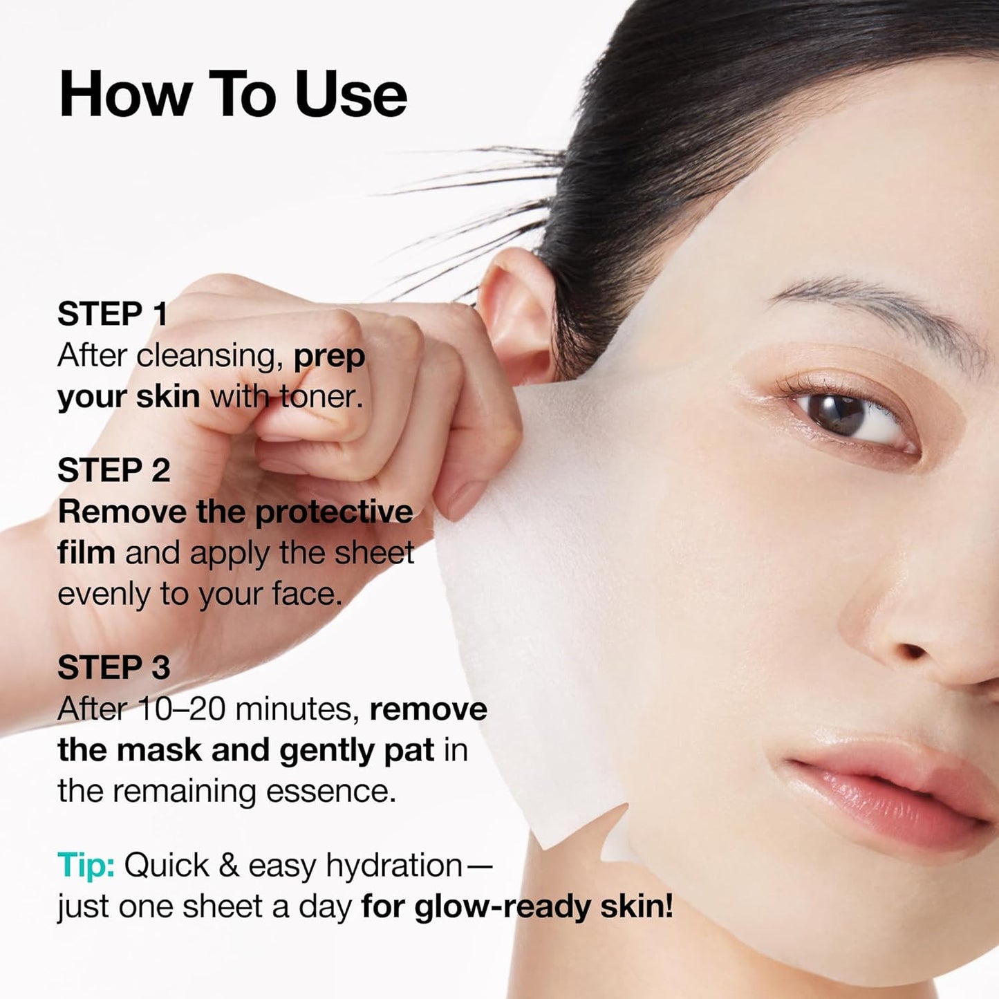 ANUA PDRN Hyaluronic Acid Capsule 100 Serum Mask 23ml 1 Sheet