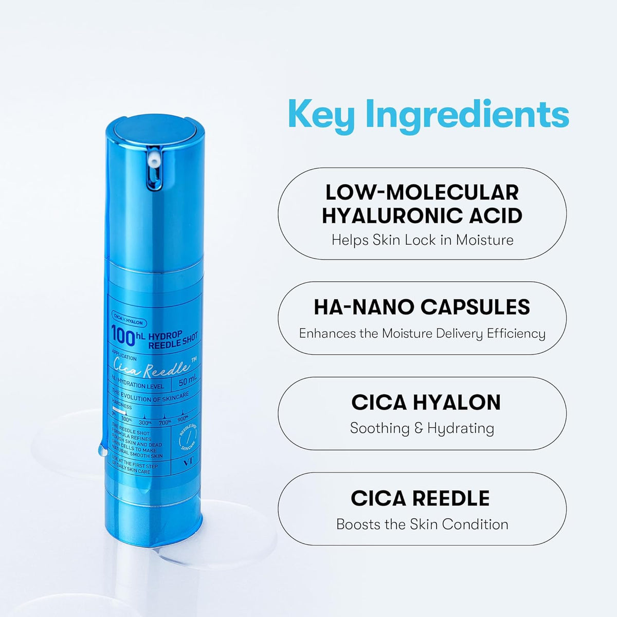 VT Hydrop Reedle Shot 50ml (3 Types) │ 100 / 300 / 700 hL