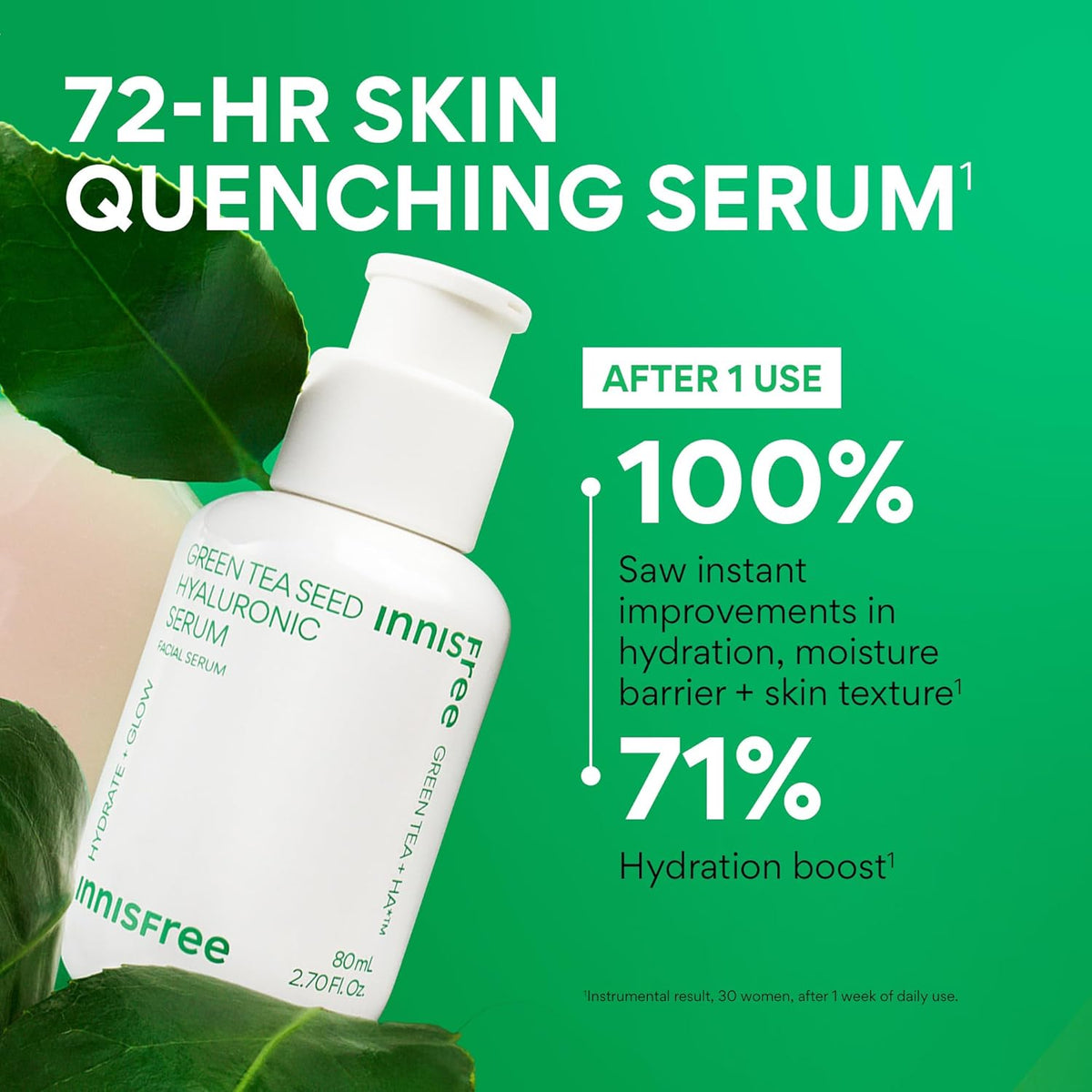 Innisfree Green Tea Seed Intensive Hyaluronic Serum 80ml