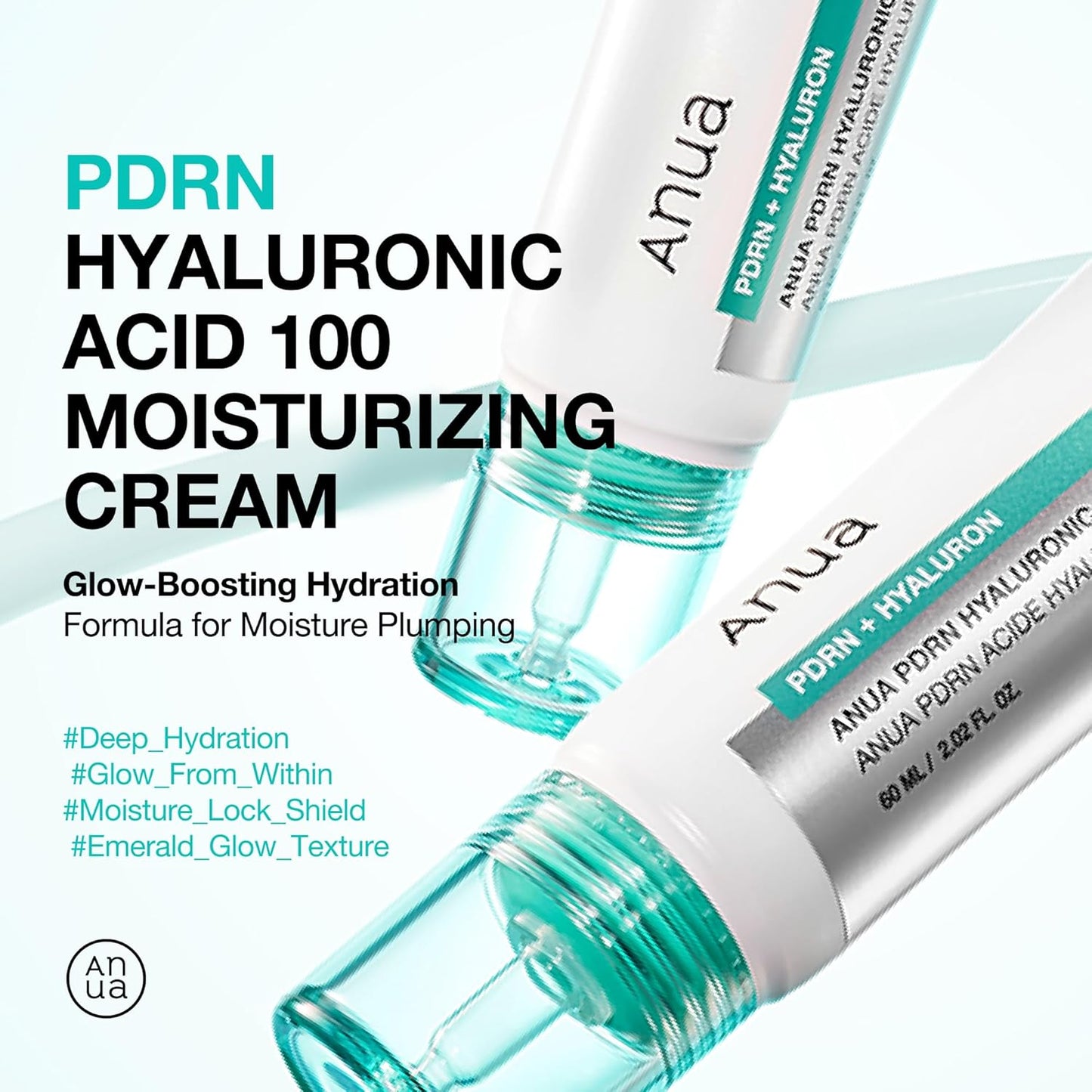 ANUA PDRN Hyaluronic Acid Capsule 100 Cream 30ml, 60ml
