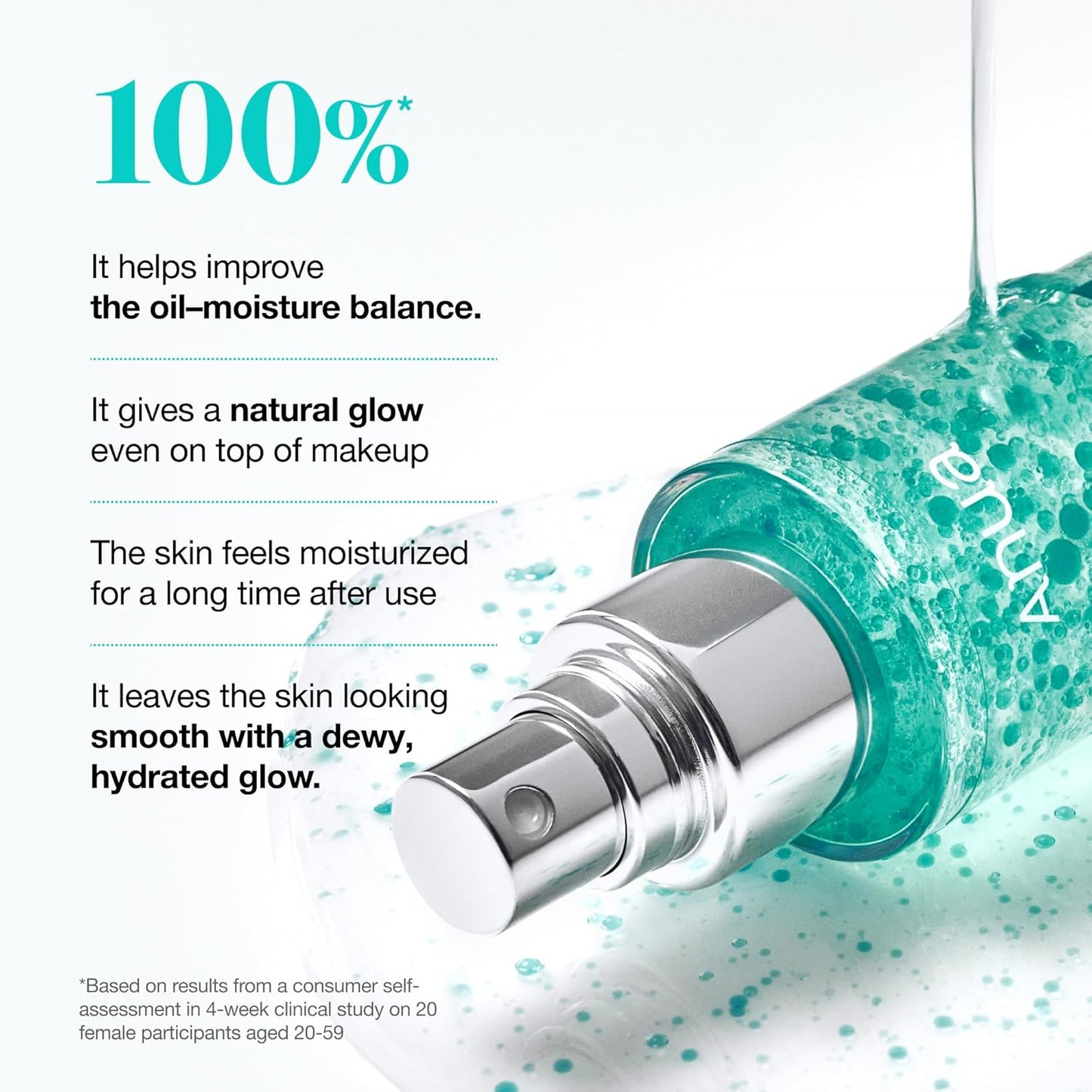 ANUA PDRN Hyaluronic Acid Hydrating Capsule Mist 100ml / 30ml