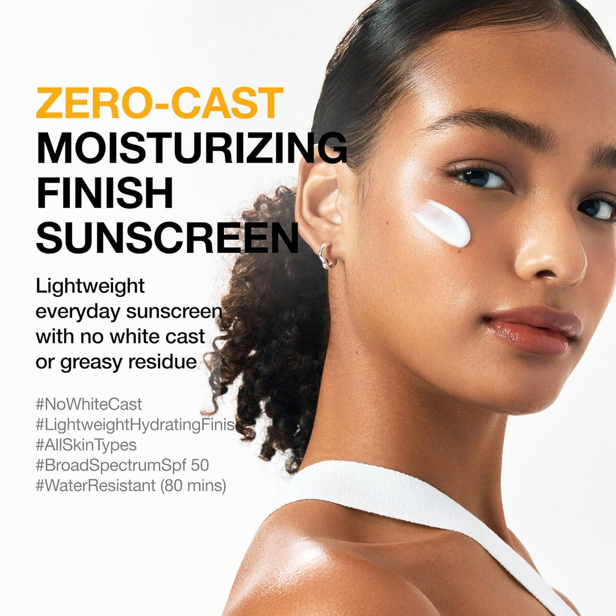 ANUA Zero Cast Moisturizing Finish Sunscreen SPF50+ PA++++ 50ml