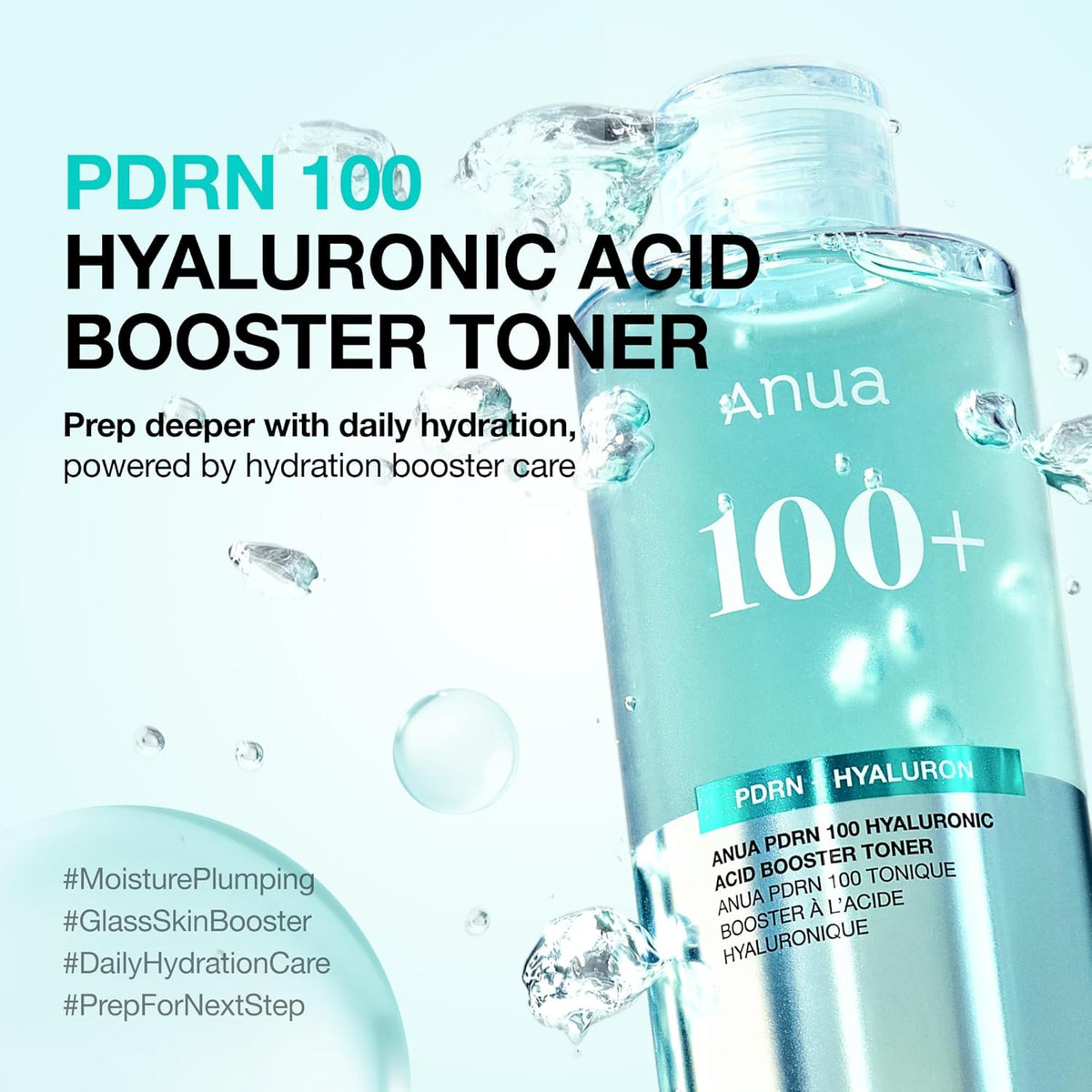 ANUA PDRN 100 Hyaluronic Acid Booster Toner 250ml