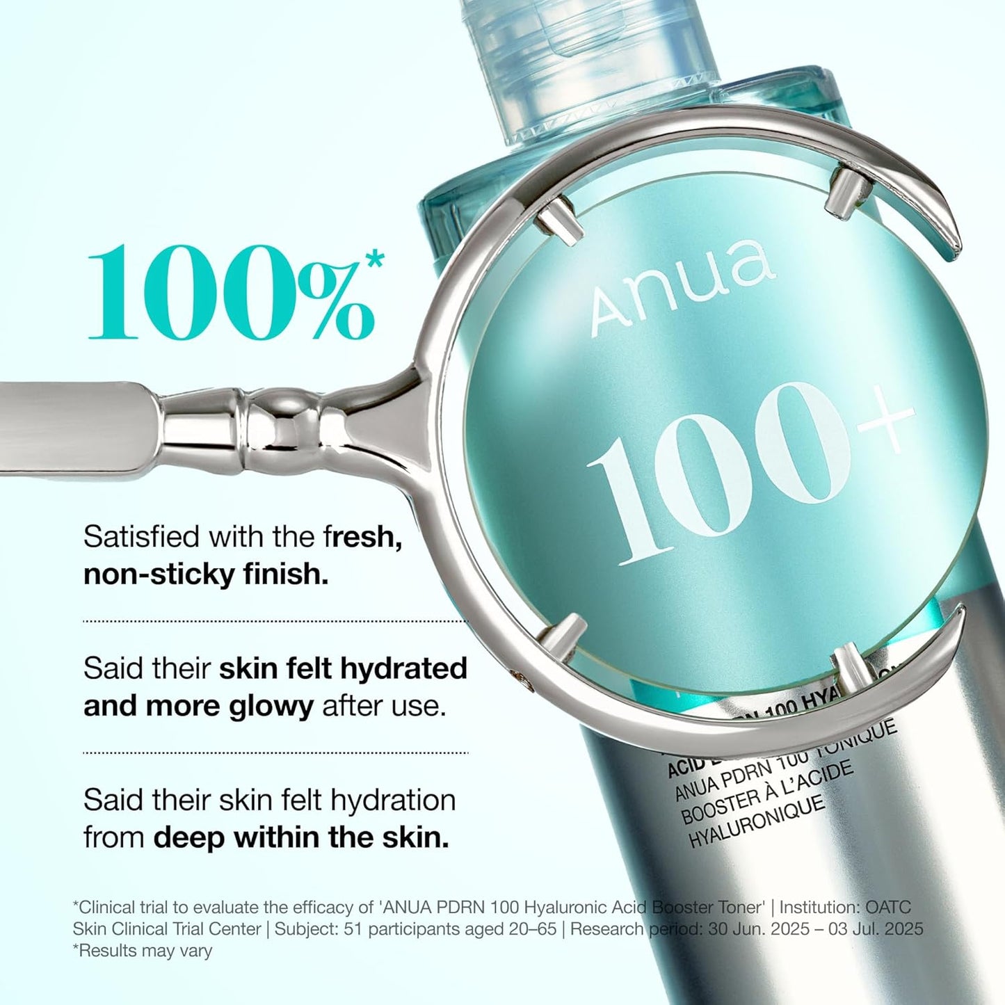 [No Box] PDRN 100 Hyaluronic Acid Booster Toner 40ml, 250ml