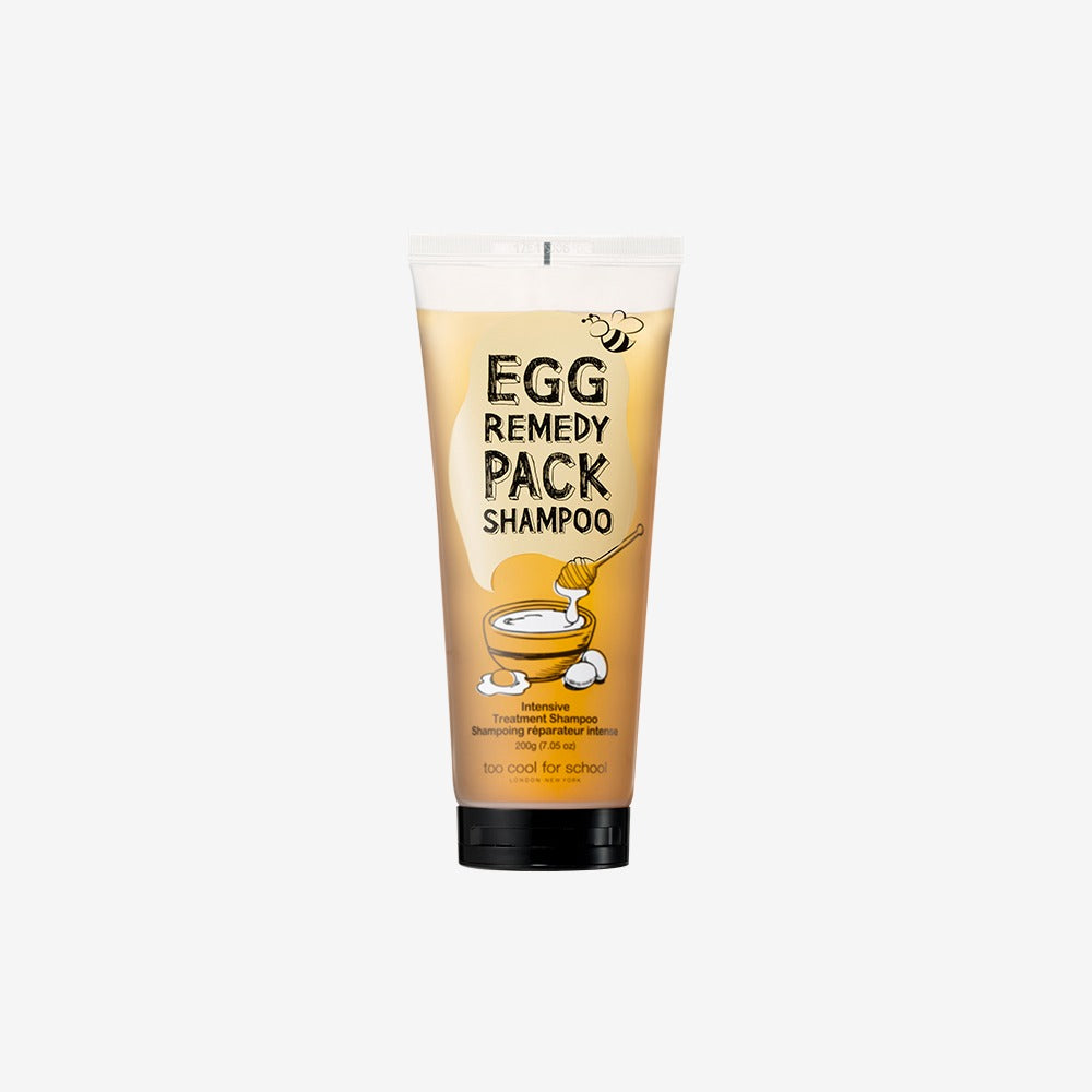 Too Cool For School Egg Remedy Hair Pack Shampoo 200g tube