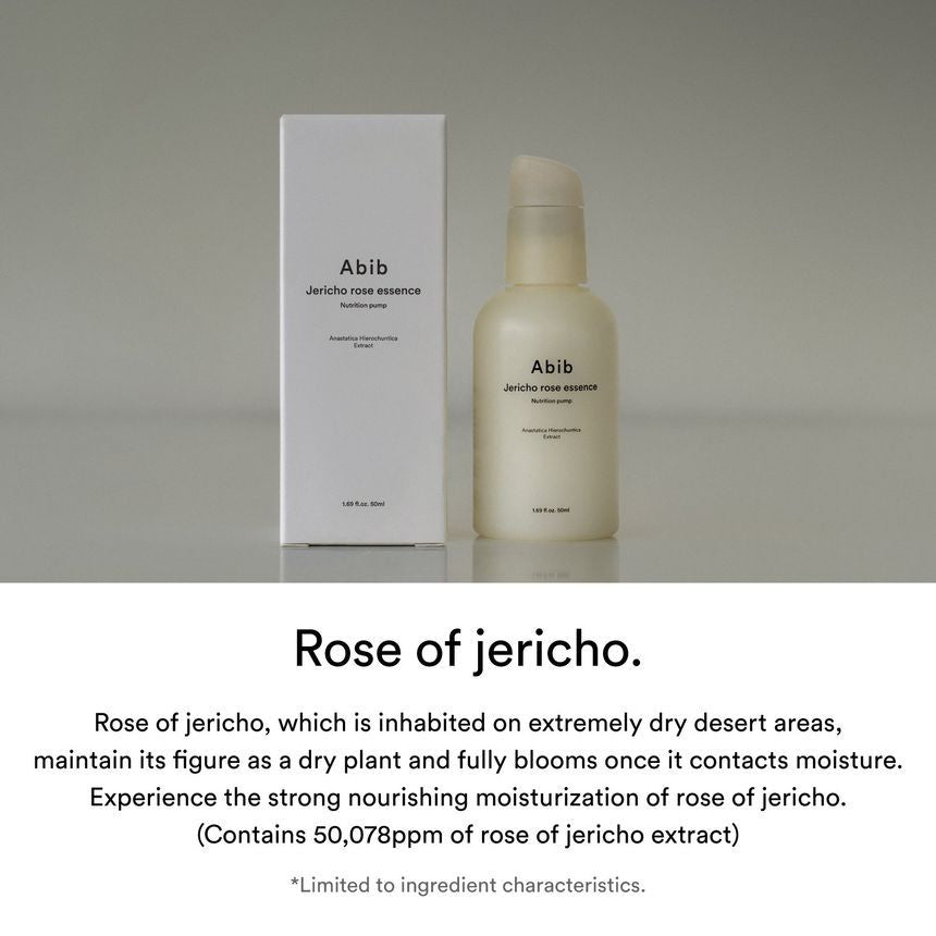 Abib Jericho Rose Bifida Serum Firming Drop 50mL Special Set (Special Gift: Jericho Rose Crème 30mL)