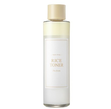 I'm From Rice Toner, 77.78% Rice Extract from Korea, Glow Essence with Niacinamide, Hydrating for Dry Skin, Vegan, Alcohol Free, Fragrance Free, Peta Approved, K Beauty Toner, 5.07 Fl Oz