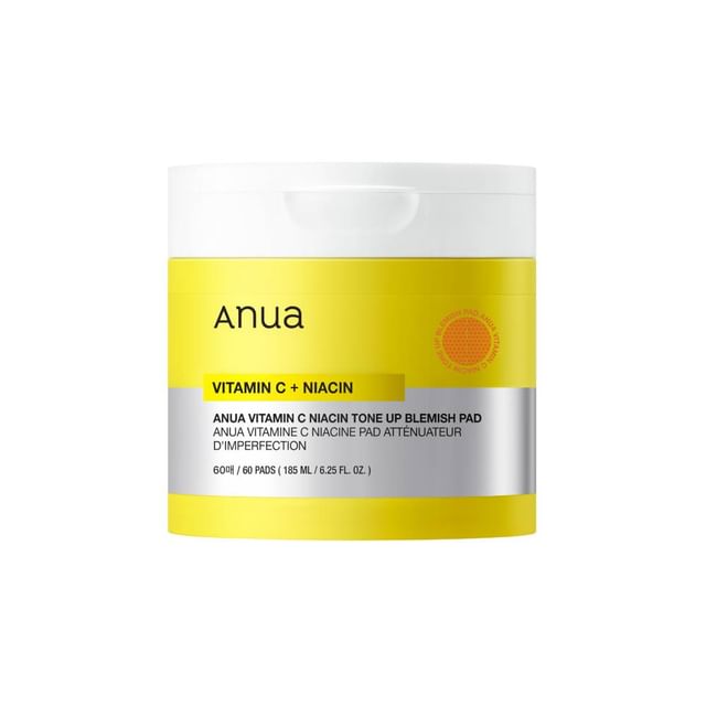 ANUA Vitamin C Niacin Tone Up Blemish Pad 60 Pads 185ml