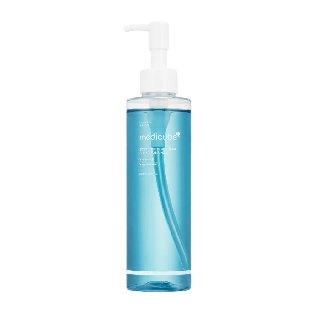 MEDICUBE Zero Pore Blackhead Deep Cleansing Oil 205ml