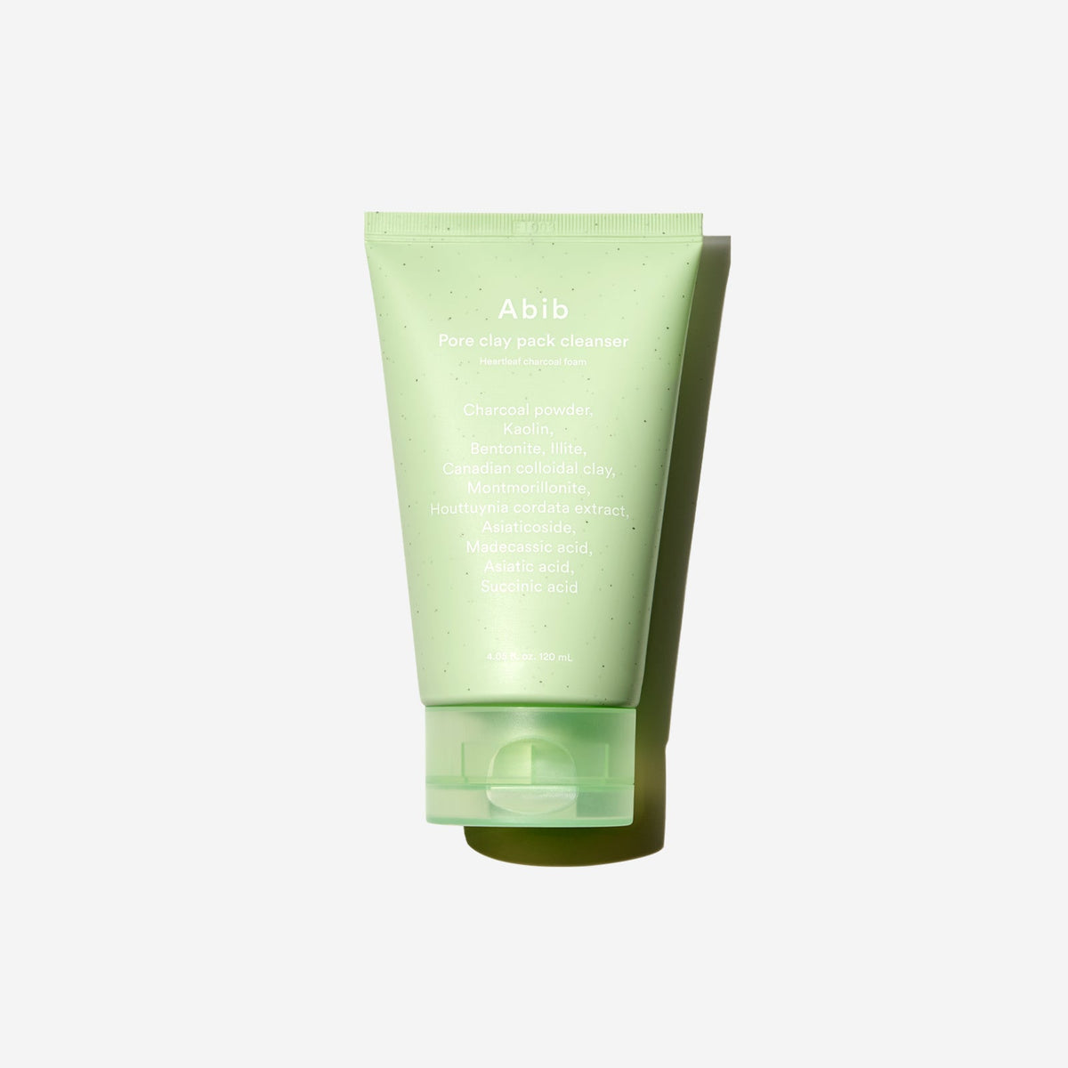 Abib Pore Clay Pack Cleanser Heartleaf Charcoal Foam 120ml