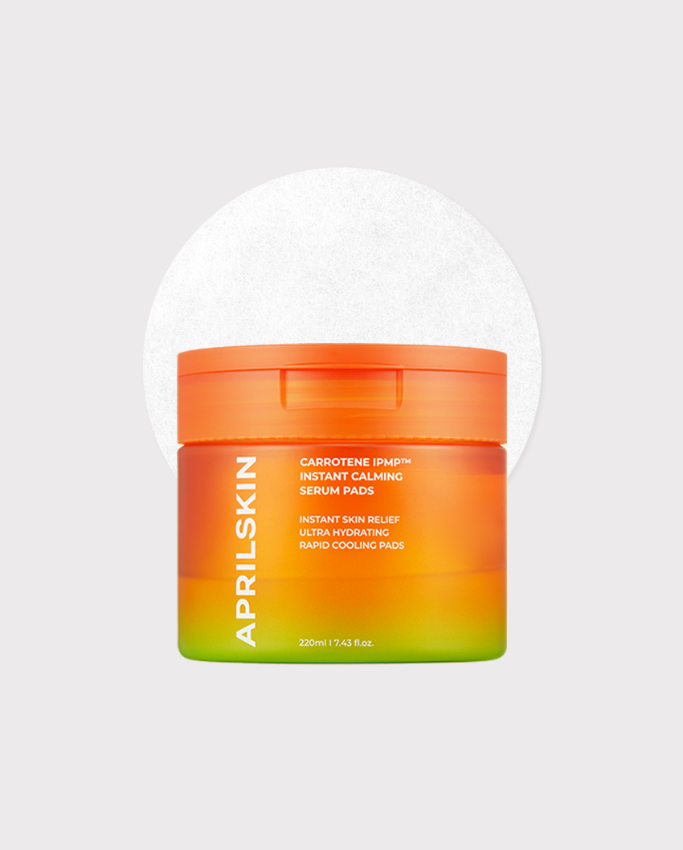 APRILSKIN Carrotene IPMP™ Instant Calming Serum Pads 80 Sheets 220ml