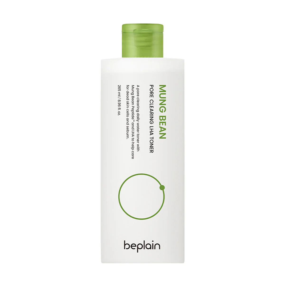 beplain Tónico facial de limpieza de poros con frijol mungo y LHA 265ml