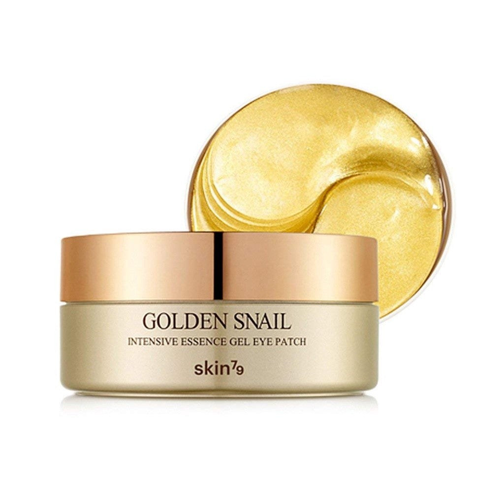 SKIN79 Golden Snail Intensive Essence Gel Eye Patch (60pcs) 83g/2.93 Oz | Concentrated Moisture Booster Skin Care Line Korean Skincare - Made In Korea