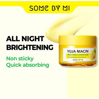 SOME BY MI Yuja Niacin 30 Days Miracle Brightening Sleeping Mask  2.11Oz/ 60g