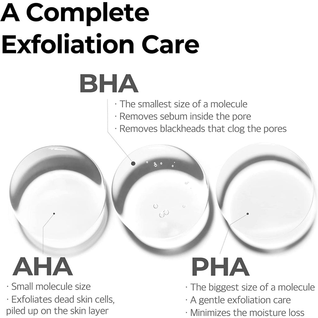 SOME BY MI AHA BHA PHA 30 Days Miracle Toner  5.07Oz/150ml  Made from Tea Tree Leaf Water for Sensitive Skin, Mild Exfoliating Daily Facial Toner, Korean Skin Care
